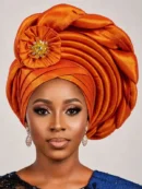 Elegant African Auto Gele Ready to Wear for Nigerian Women