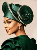 New Design African Nigerian Women Gele Head Wrap for Women