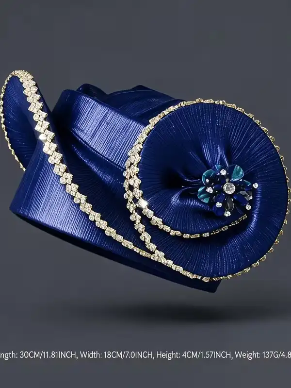 New Design African Nigerian Women Gele Head Wrap for Women - Image 2