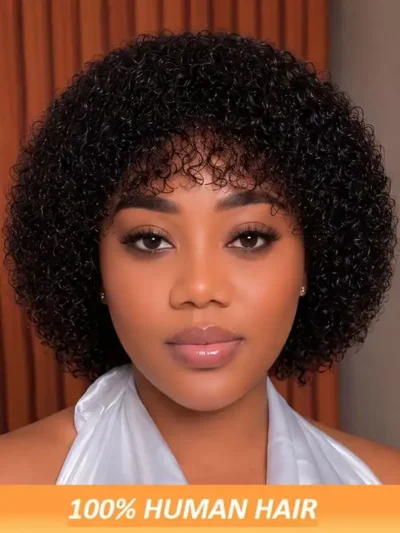 Short Afro Kinky Curly Pixie Cut Wig