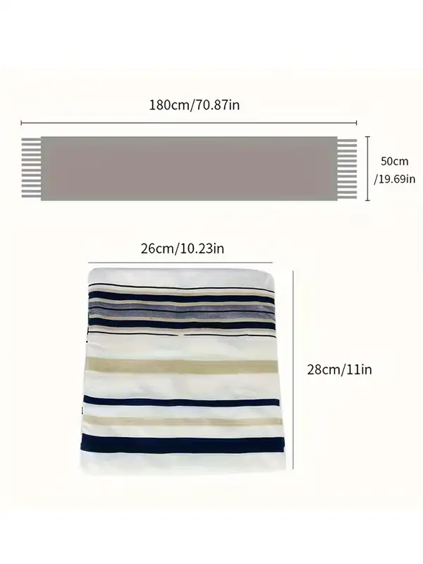 1pc Candlestick Prayer Shawl Morning Prayer Shawl Prayer Scarf - Image 3